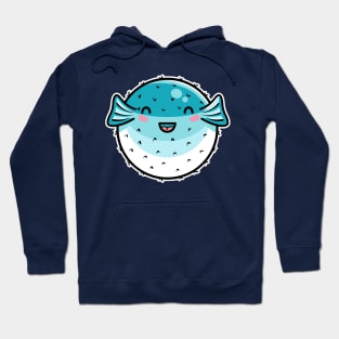 Kawaii Cute Puffer Fish Hoodie